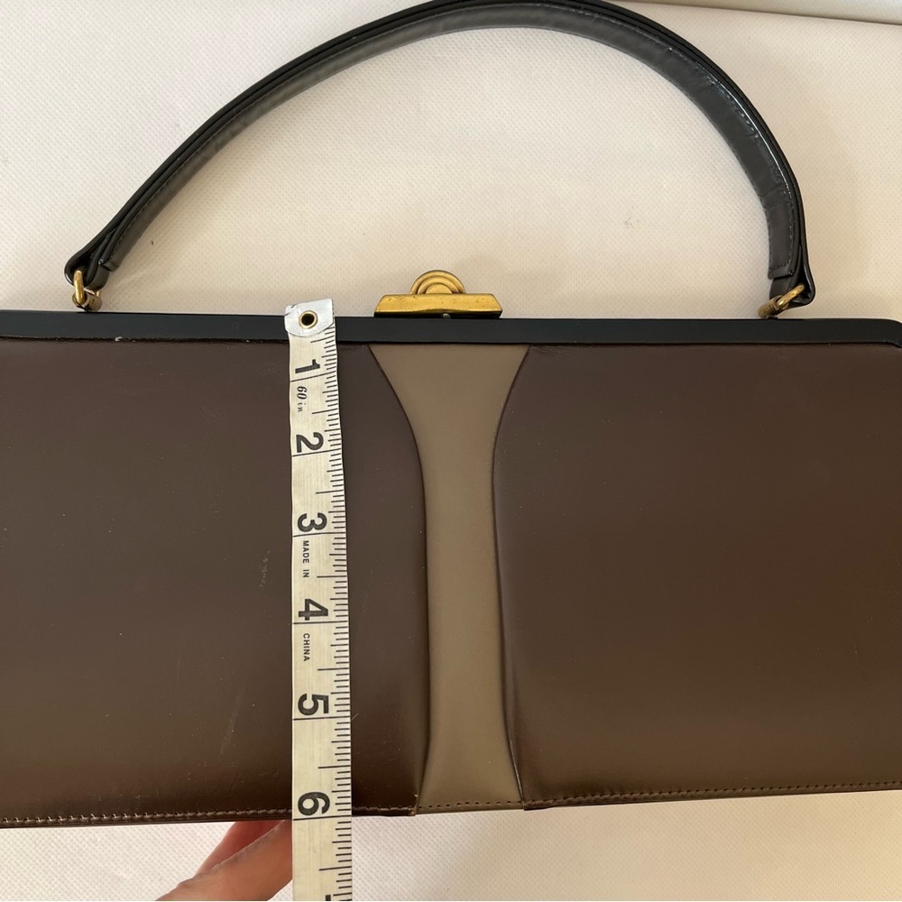 Vintage Palizzio Brown Retro Pocketbook - Picture 12 of 13